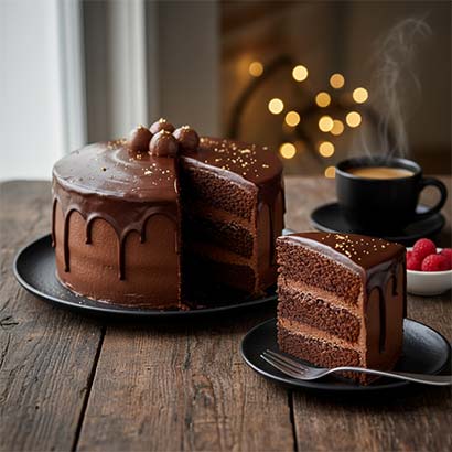 chocolate truffle cake