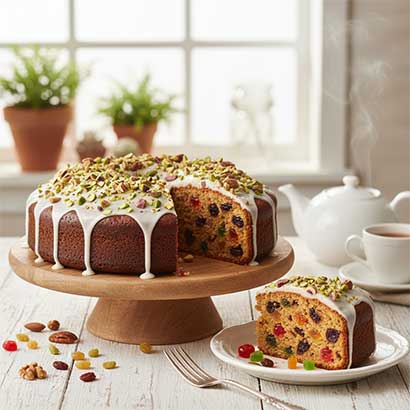 fruit and nut cake