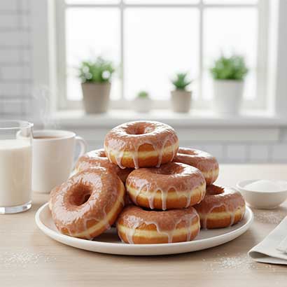 sugar glazed donuts 01